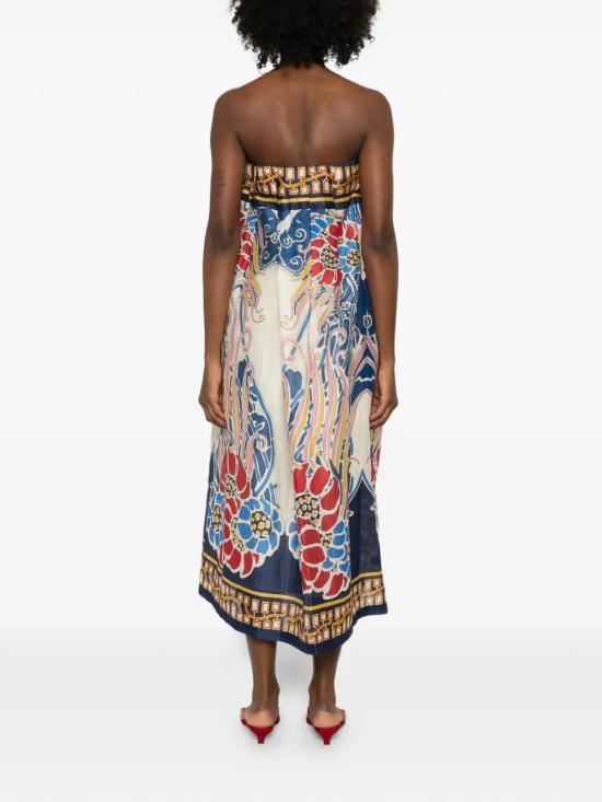 26SS 라 더블제이 미디 스커트 DRE0902LIN010LEM02BU03 Yellow - LA DOUBLEJ