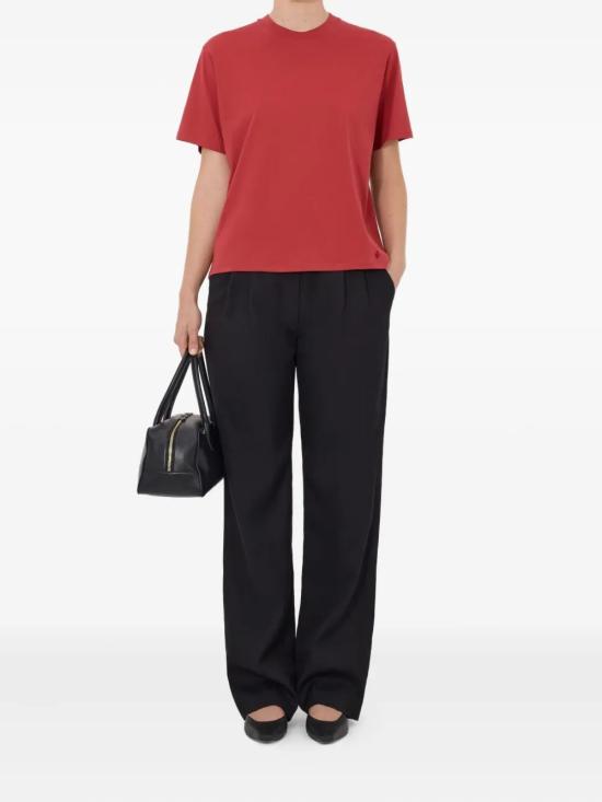 26SS 루루 드 세종 반팔 티셔츠 TELANTORED Red - LOULOU DE SAISON