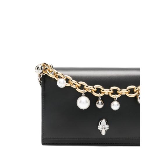 26SS 알렉산더 맥퀸 토트백 856329 C8ZXX 1000 BLACK - ALEXANDER MCQUEEN