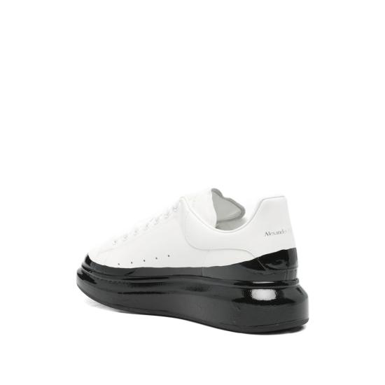 26SS 알렉산더 맥퀸 스니커즈 856487 WIAJP 9061 WHITE BLACK - ALEXANDER MCQUEEN