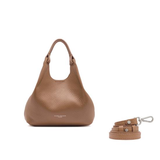 26SS 지아니 끼아리니 토트백 BS9719RNGDBLDUA5313 CLAY Brown