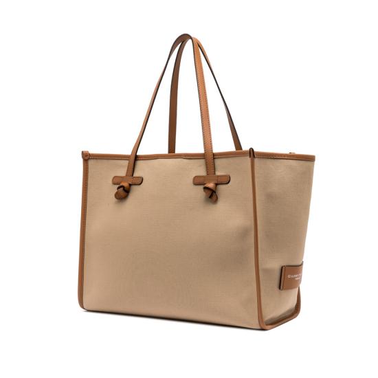 26SS 지아니 끼아리니 숄더백 BS6850COMMCNV SEMARCELLACORDA CUOIO CAR Beige - GIANNI CHIARINI