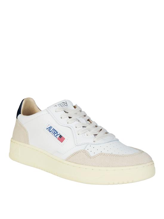 26SS 오트리 메달리스트 로우 스니커즈 AULMLS28 WHTBLUE BIANCO - AUTRY