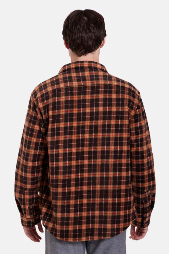  블루&크림 자켓 폴라 플리스 오버셔츠 - BLUE&CREAM