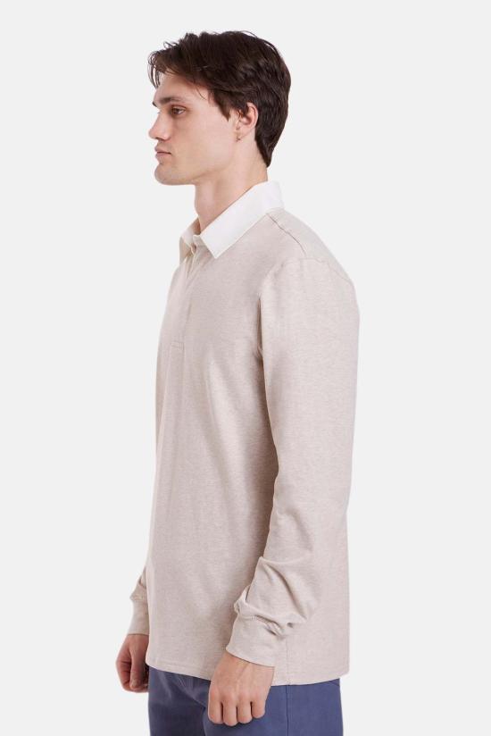  블루&크림 폴로 티셔츠 블루앤크림 마세오 소프트 럭비 폴로 - BLUE&CREAM