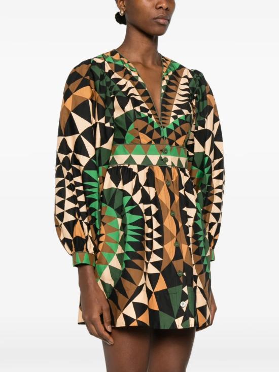 26SS 팜 리오 숏 원피스 35113226059 Green - FARM RIO