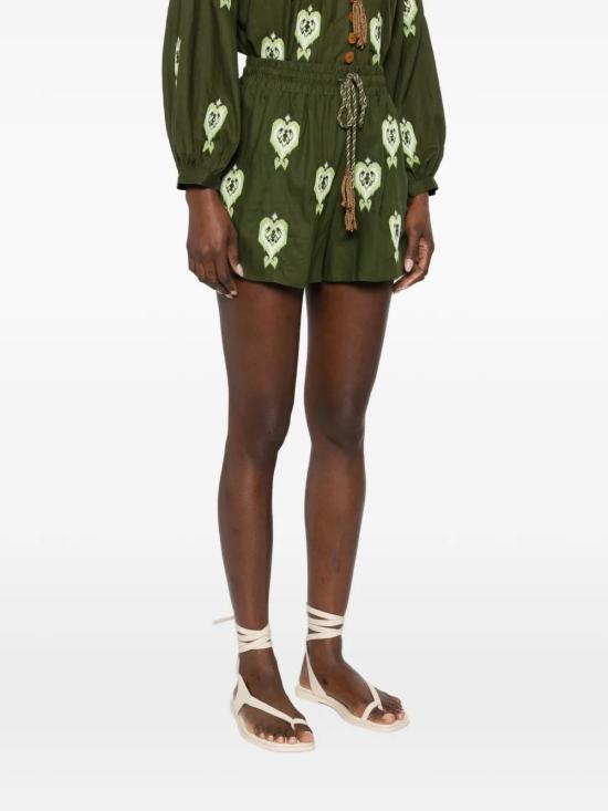 26SS 팜 리오 숏팬츠 344171L0013 Green - FARM RIO