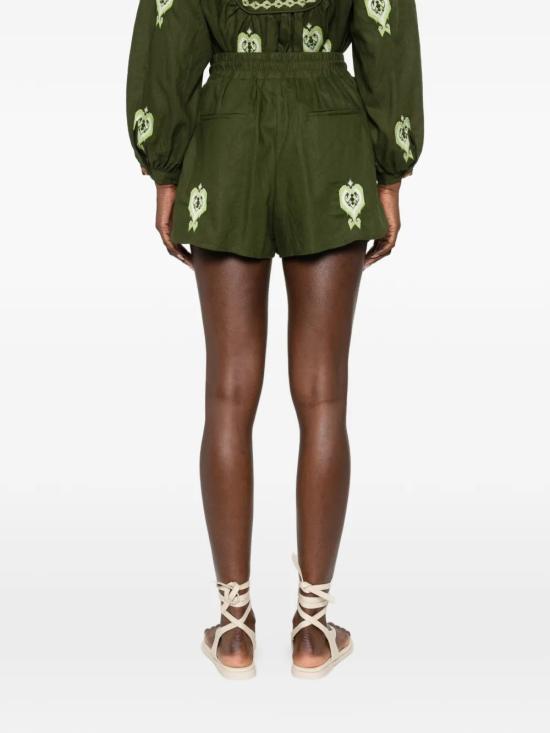 26SS 팜 리오 숏팬츠 344171L0013 Green - FARM RIO