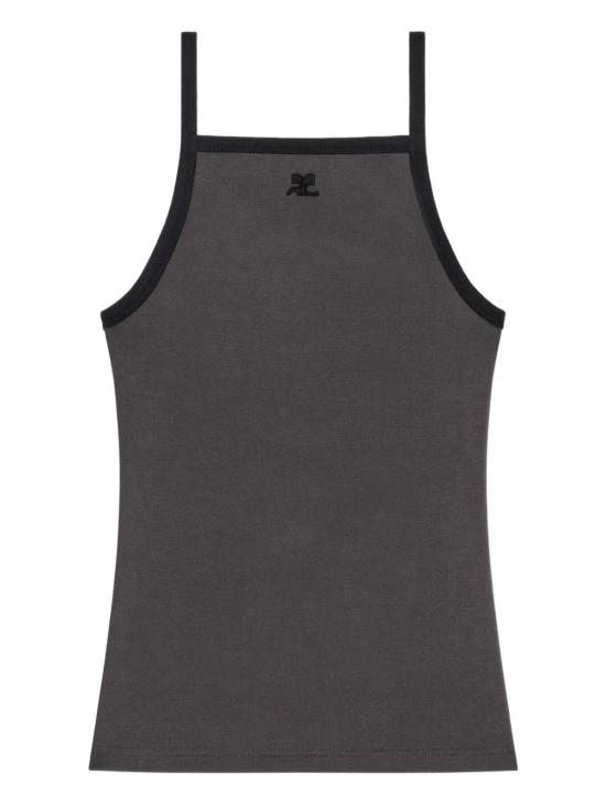 26SS 쿠레쥬 민소매 티셔츠 126JDE149JS0203B214 Gray