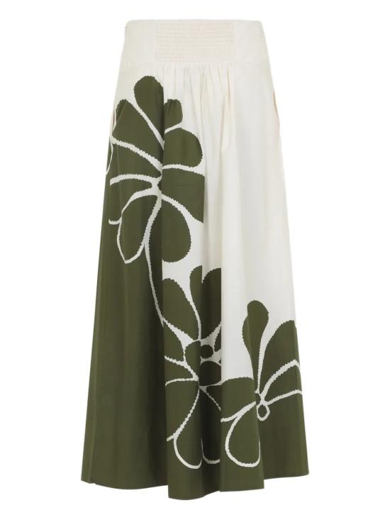 26SS 팜 리오 롱 스커트 35051326083 Green - FARM RIO