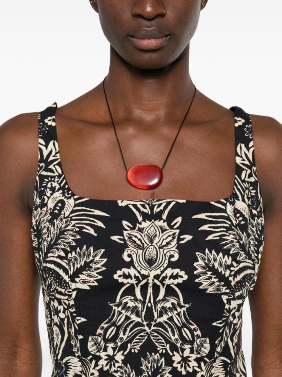 26SS 울라 존슨 미디 원피스 PS260136 NOFL Black - ULLA JOHNSON