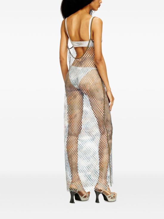 26SS 디젤 미디 원피스 A20439 0BKBDE7409 Clear Blue - DIESEL