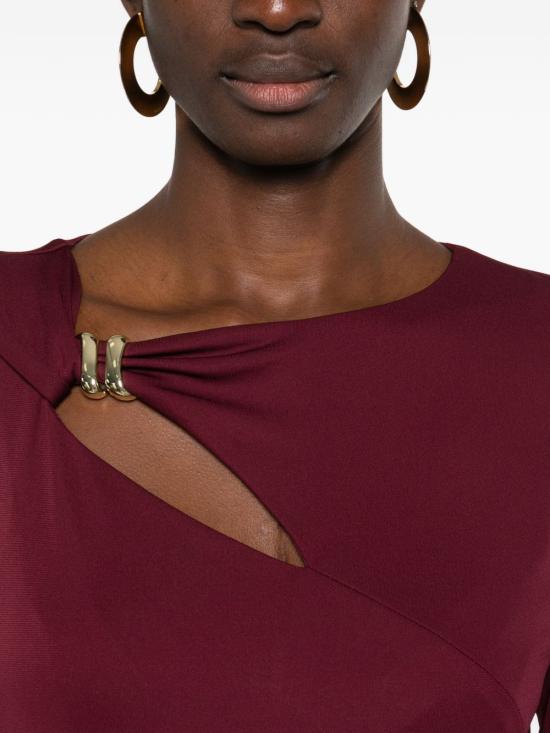 26SS 랄프 로렌 미디 원피스 253P03589 001 Purple - RALPH LAUREN