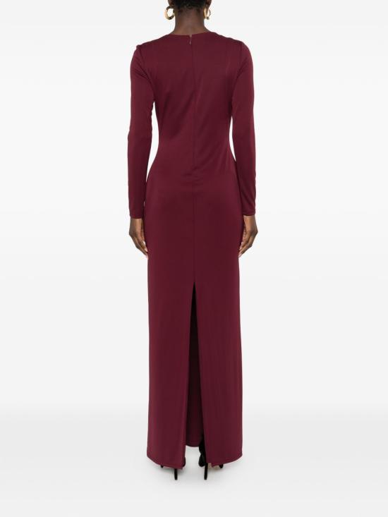26SS 랄프 로렌 미디 원피스 253P03589 001 Purple - RALPH LAUREN