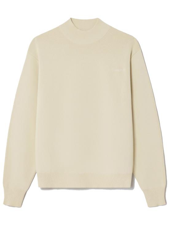 25FW 카레르 스웨터 MILO MOCK NECK BEIGE Beige