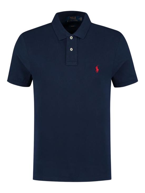 26SS 폴로 랄프로렌 폴로 티셔츠 710795080 018 Blue