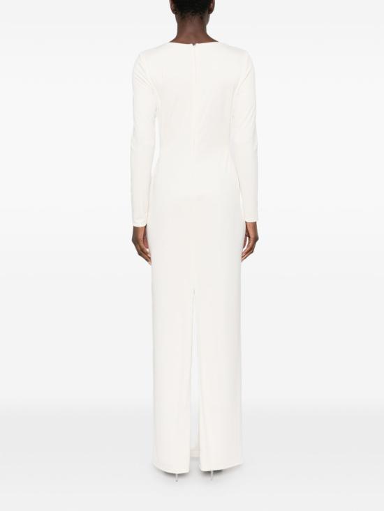 26SS 랄프 로렌 미디 원피스 253P03589 002 White - RALPH LAUREN