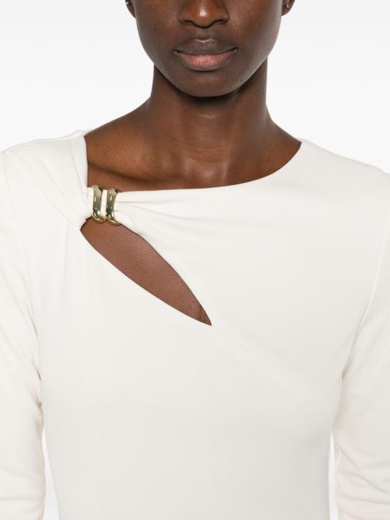 26SS 랄프 로렌 미디 원피스 253P03589 002 White - RALPH LAUREN