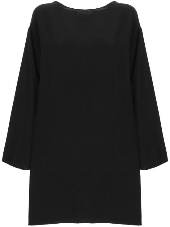 25FW 더로우 긴팔 티셔츠 10456 W4201BLK Black