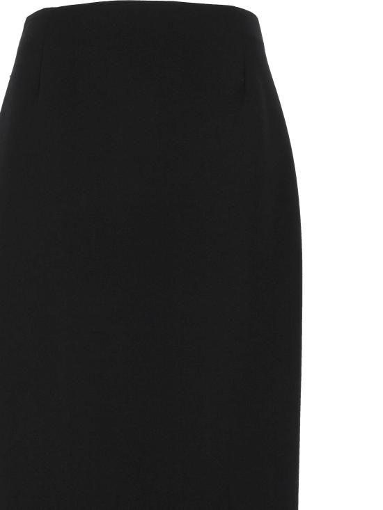 25FW 더로우 미디 스커트 10524 W2893BLK Black - THE ROW