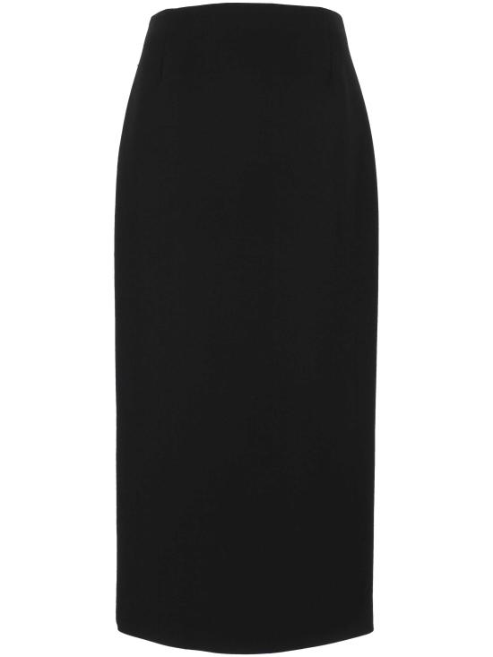 25FW 더로우 미디 스커트 10524 W2893BLK Black