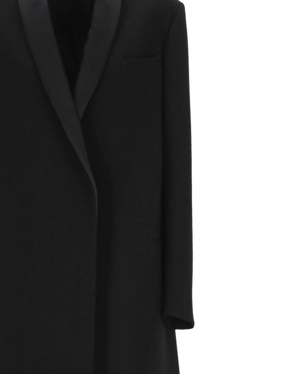 25FW 더로우 코트 10613 W2893BLK Black - THE ROW