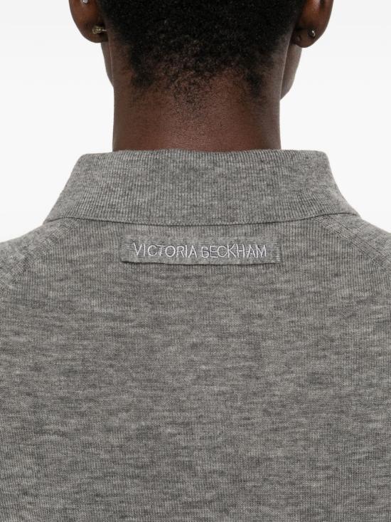 26SS 빅토리아 베컴 폴로 티셔츠 1126KTP007013A GREY Grey - VICTORIA BECKHAM