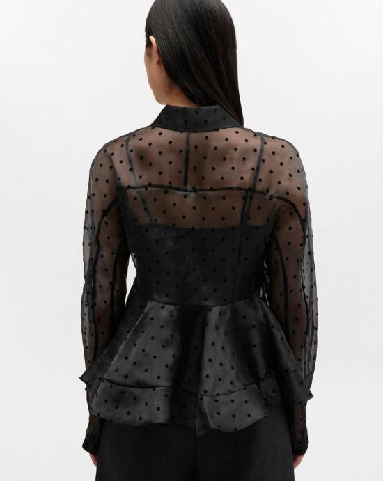 26SS 가니 블라우스 A1040083 099 Black - GANNI