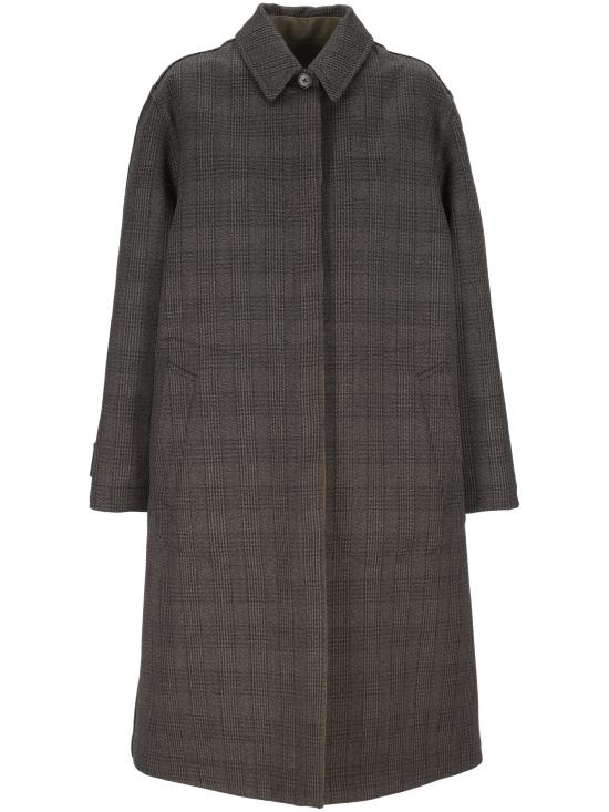 25FW 더로우 코트 10286 W3981BCN Black light brown