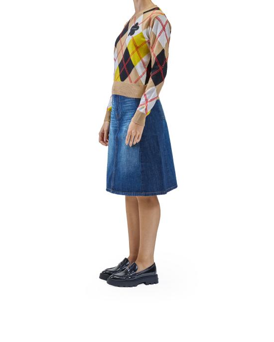 25FW 마크제이콥스 스웨터 2F5RTP013K12 joy yellow mulit 771 GIALLO MULTI - MARC JACOBS