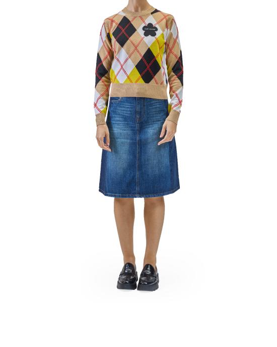 25FW 마크제이콥스 스웨터 2F5RTP013K12 joy yellow mulit 771 GIALLO MULTI - MARC JACOBS