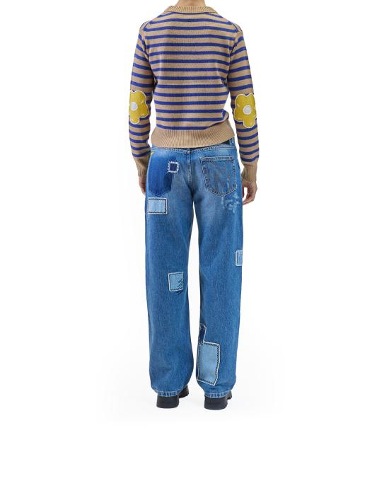 25FW 마크제이콥스 스웨터 2F5RTP003K10 camel pansy 232 CAMMELLO - MARC JACOBS