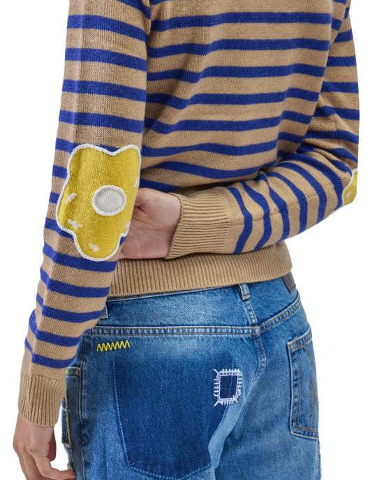 25FW 마크제이콥스 스웨터 2F5RTP003K10 camel pansy 232 CAMMELLO - MARC JACOBS