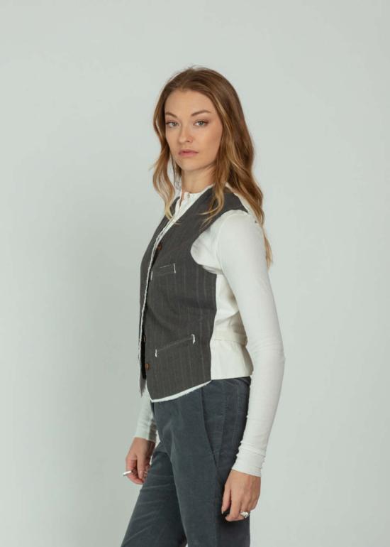  에이치플러스 하노 베셀 베스트 H+ 한노 웨셀 지네트 질레 조끼 아연 - H+ HANNOH WESSEL