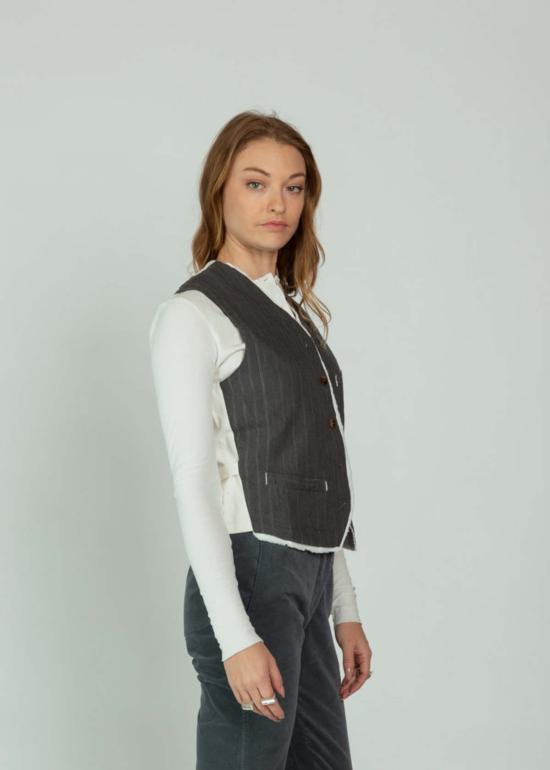  에이치플러스 하노 베셀 베스트 H+ 한노 웨셀 지네트 질레 조끼 아연 - H+ HANNOH WESSEL