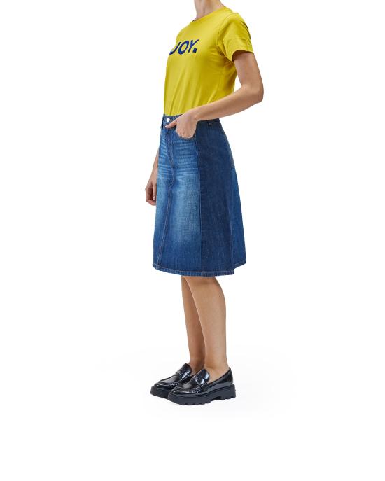 26SS 마크제이콥스 롱 스커트 2F5RSK050D02 dark slub indigo 480 JEANS - MARC JACOBS