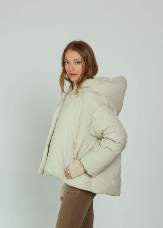  에이치플러스 하노 베셀 봄버 자켓 H+ 한노 웨셀 바야 재킷 샌드 - H+ HANNOH WESSEL