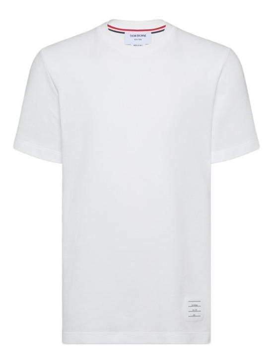  톰브라운 클래식 피케 4바 티 MJS123A 00050100 White