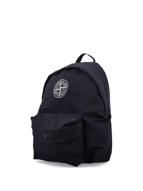 25FW [키즈] 스톤 아일랜드 백팩 K2S169200002S0064 V0029 Black - STONE ISLAND