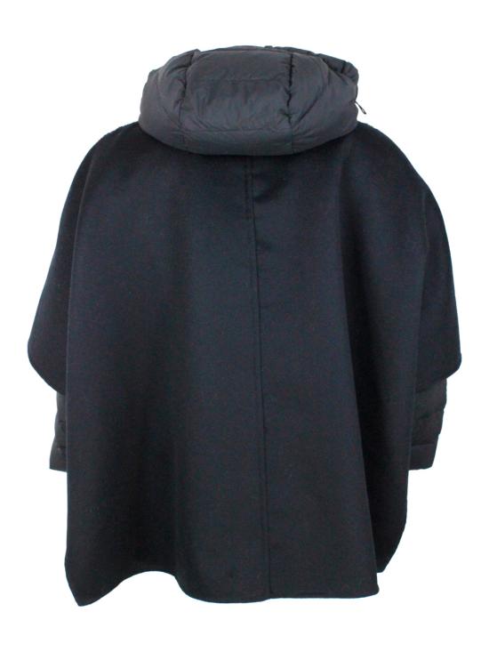 25FW 무레르 라자 MCW 하이브리드 믹스 코트 RAJA MCW U0001 Black - MOORER