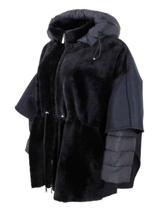 25FW 무레르 라자 MCW 하이브리드 믹스 코트 RAJA MCW U0001 Black - MOORER