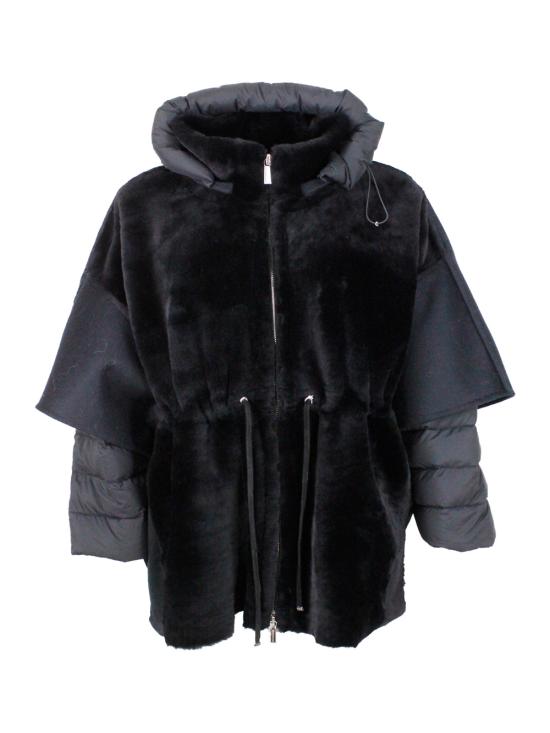 25FW 무레르 라자 MCW 하이브리드 믹스 코트 RAJA MCW U0001 Black