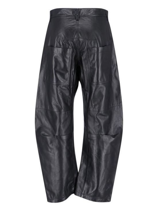 26SS 닐리로탄 스트레이트 팬츠 12826 L174 BLACK Black - NILI LOTAN