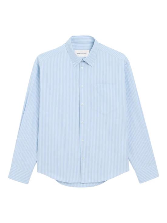 26SS 아미 셔츠 USH766 C002194844 Light Blue