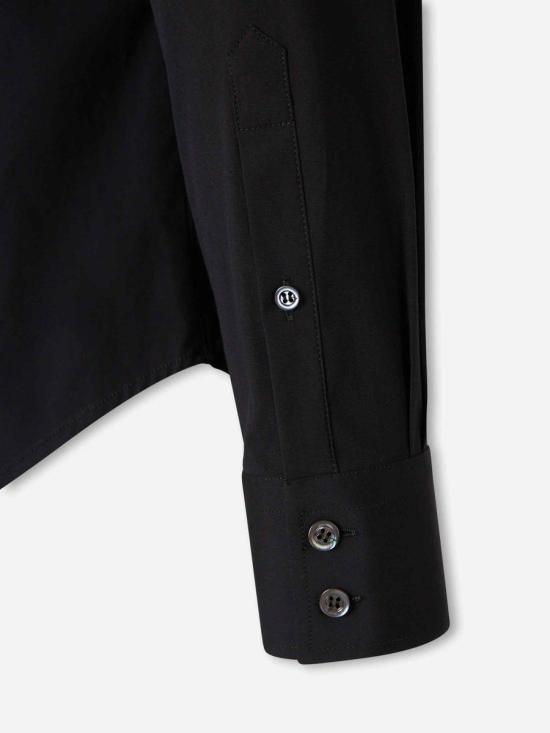 25FW 알렉산더 맥퀸 긴팔 셔츠 828170QNAAB 506 Black - ALEXANDER MCQUEEN