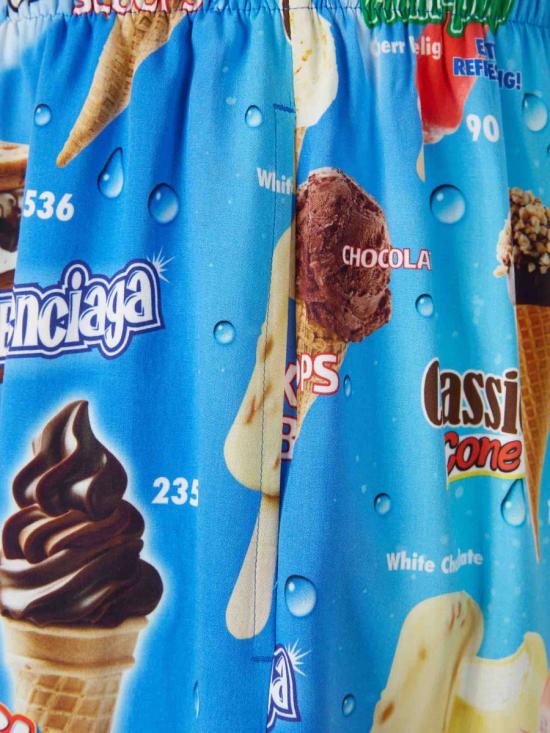 26SS 발렌시아가 숏팬츠 850715TTL24 4011BLUE Multicolor - BALENCIAGA