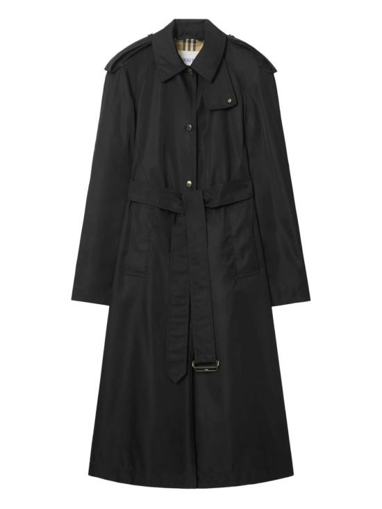 26SS 버버리 트렌치 코트 8118730 A1189 BLACK Black