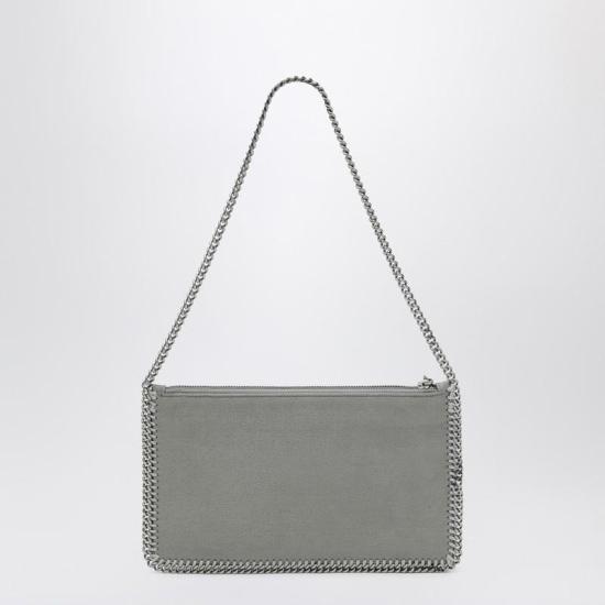 25FW 스텔라 맥카트니 클러치/파우치 7P0076W9132 R STELL 1220 GREY - STELLA MCCARTNEY