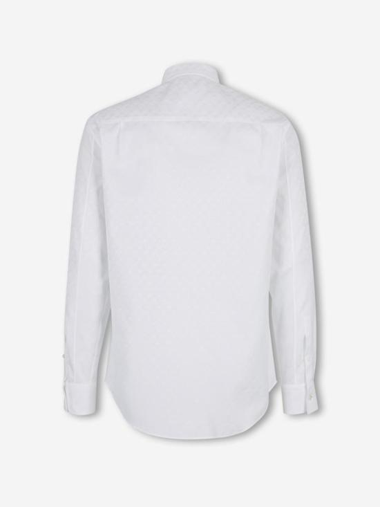 26SS 알렉산더 맥퀸 긴팔 셔츠 857002QNABA 9000OPTICALWHITE - ALEXANDER MCQUEEN