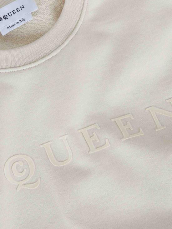 26SS 알렉산더 맥퀸 스웨터 839216QTADU 0996IVORY IVORY Beige - ALEXANDER MCQUEEN